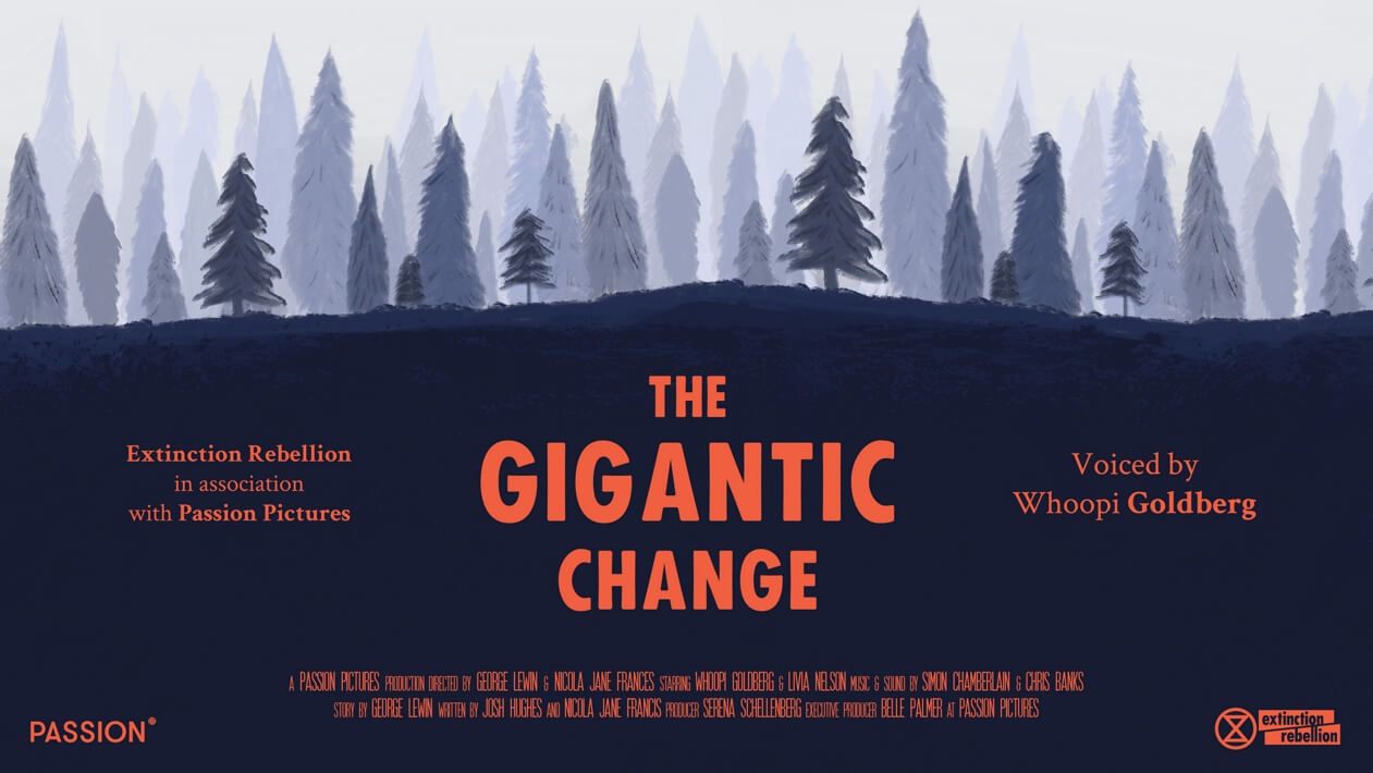 Plakat z filmu "The GiganticChange"