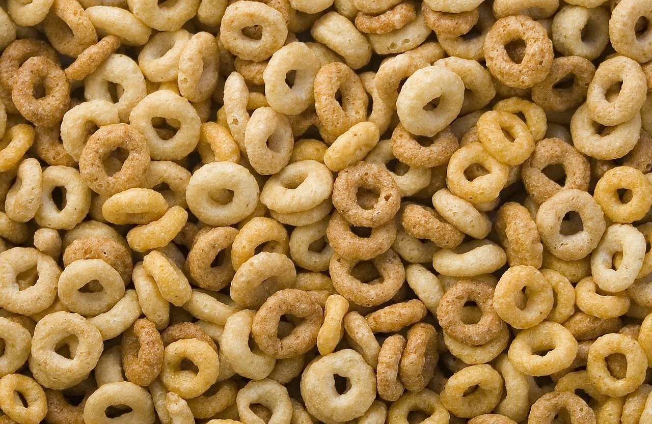 Cereal para el desayuno Cheerios