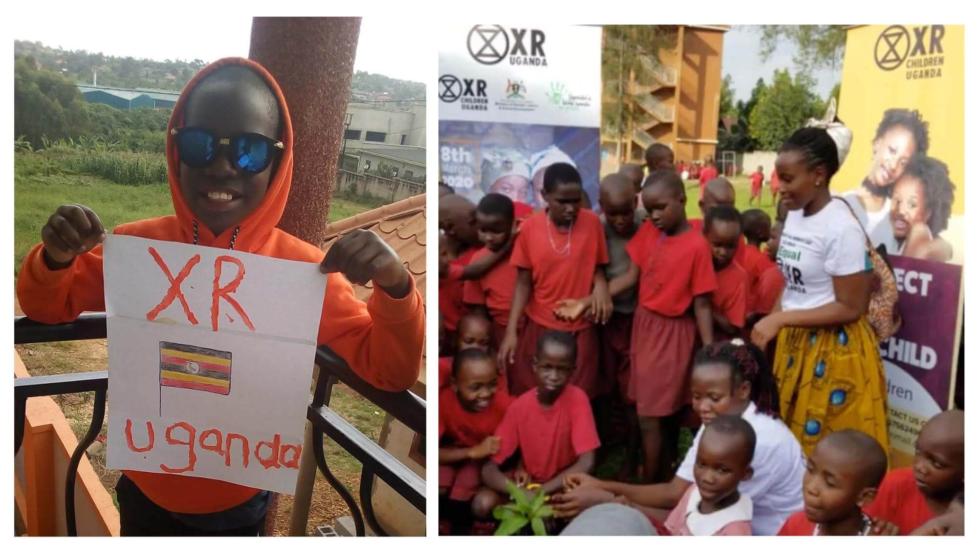 Niños de XR Uganda