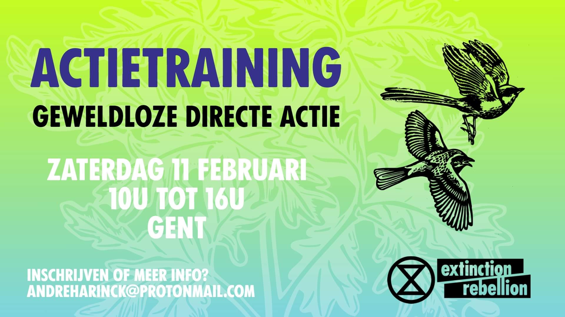 image for event Actietraining in Gent