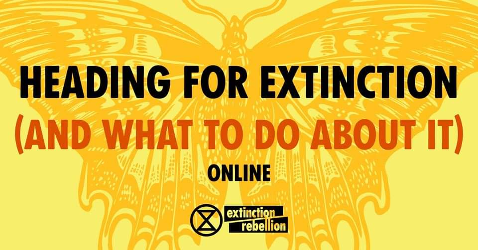 image for event Online - Heading for Extinction (and What to Do about It )  -  Training