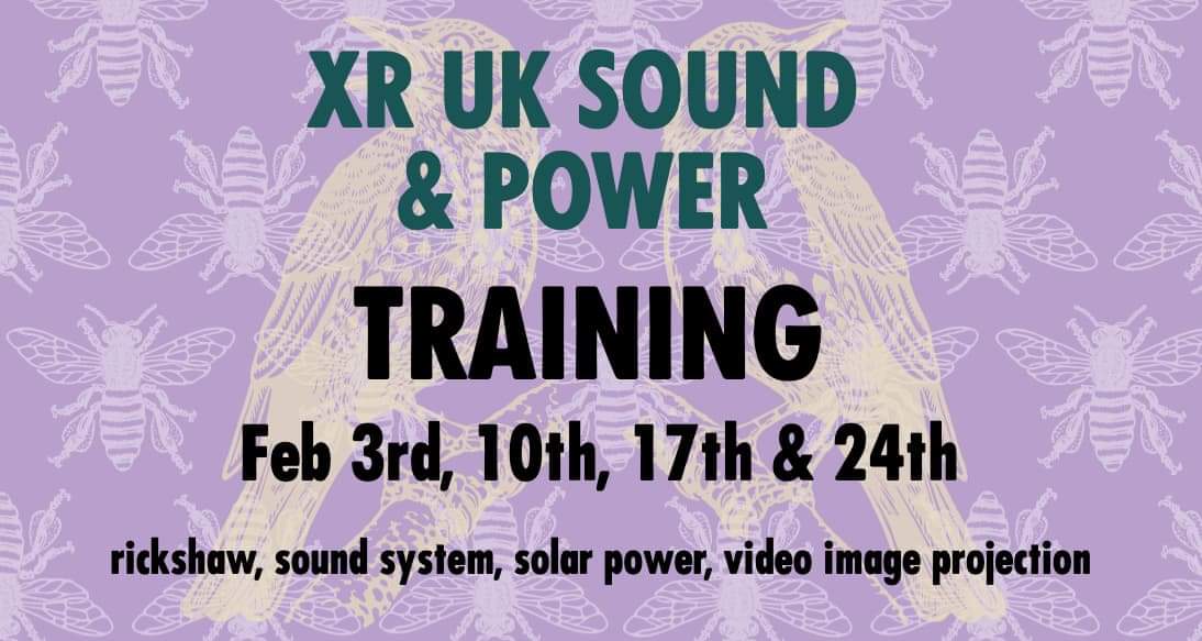image for event Upcoming training with XRUK Sound and Power.