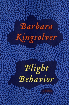 The cover of the book, Flight Behavior.