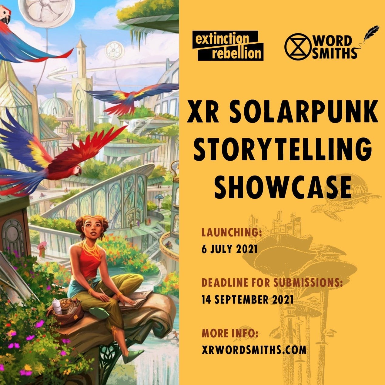 Fridays For Future on X: 2. Solarpunk: Solarpunk: Nothing more rebellious  than hope. -punk is a tradition of artistic and social movements that are  proud to be critical and rebellious against the